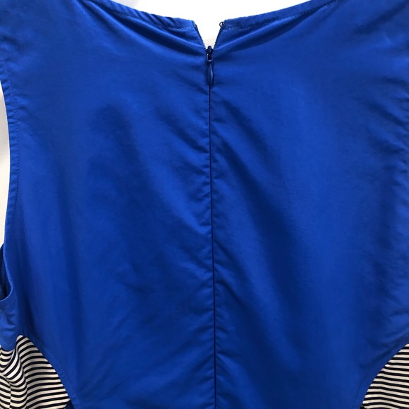 Katherine Kidd Hope Midi Dress Cobalt Sz 8 NWT - Picture 8 of 9